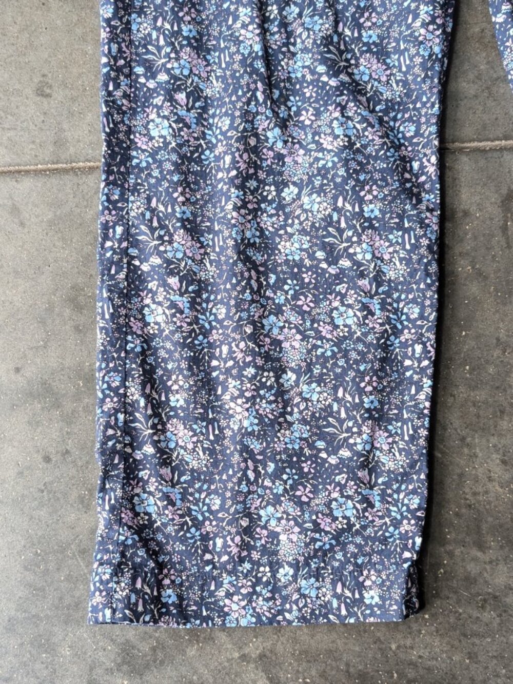 J. Crew Cotton Poplin Pajama Pant in Coventry Floral medium - Picture 4 of 7
